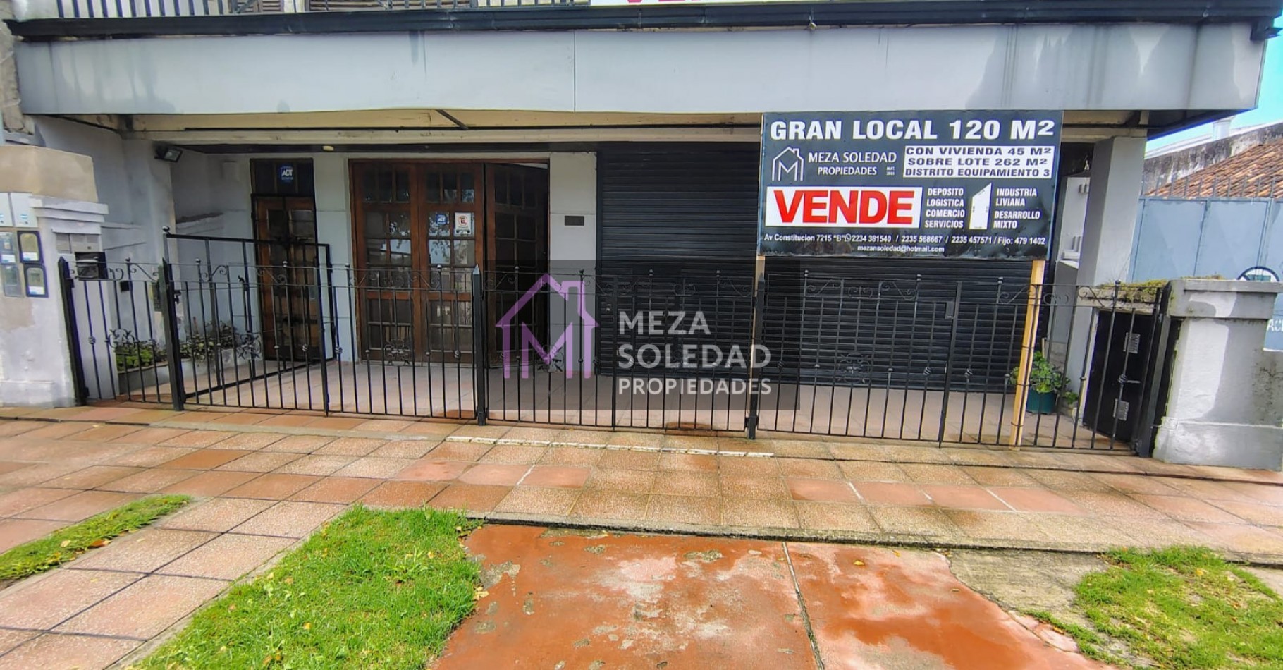 VENTA LOCAL + VIVIENDA 